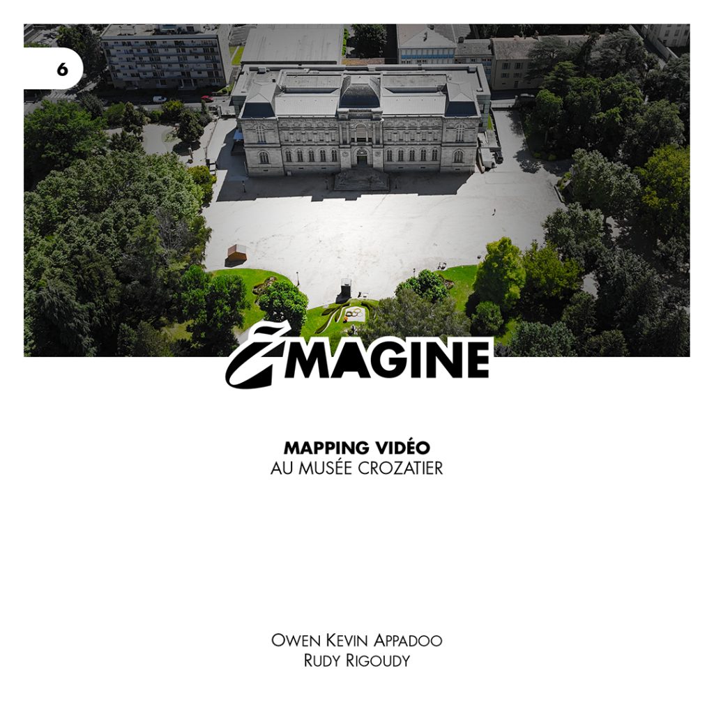 Imagine N°6 : Mapping vidéo au Musée Crozatier